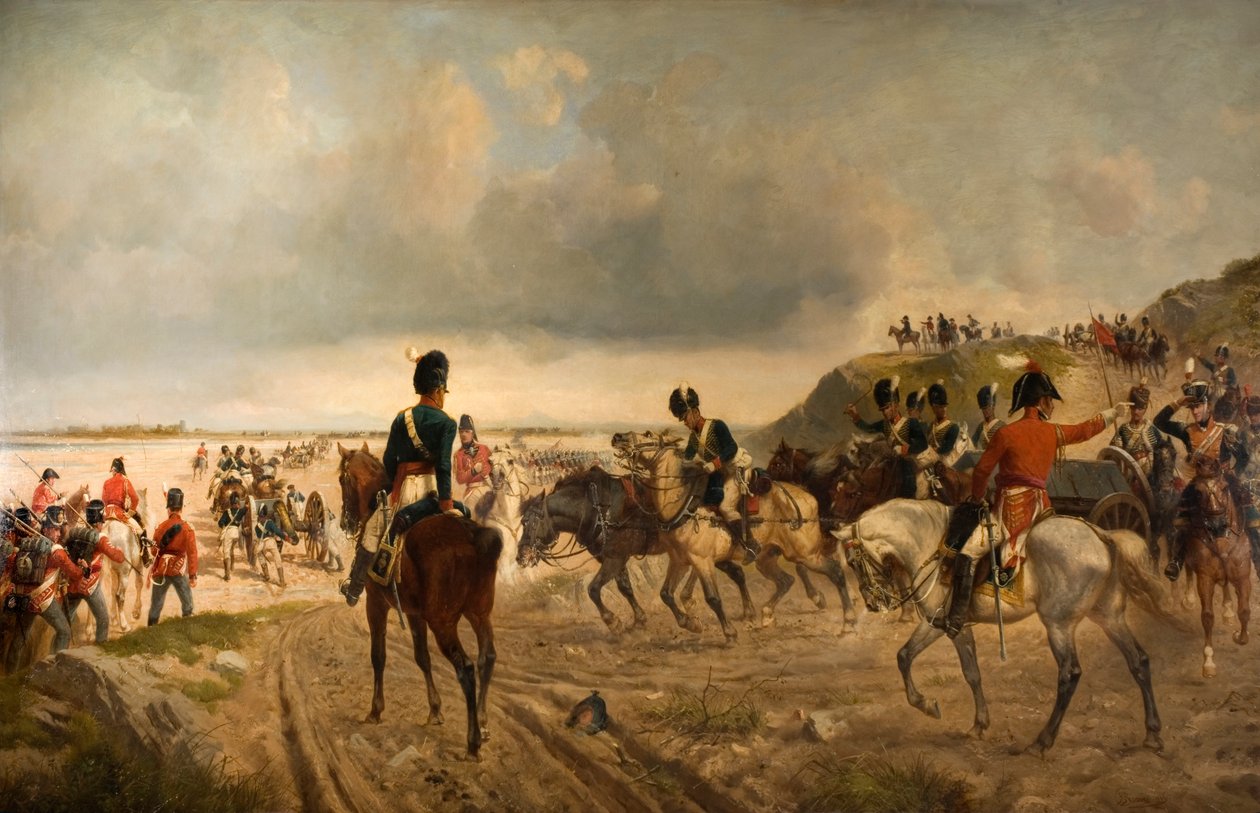 A passagem do Bidossoa, 1886 de Richard Beavis