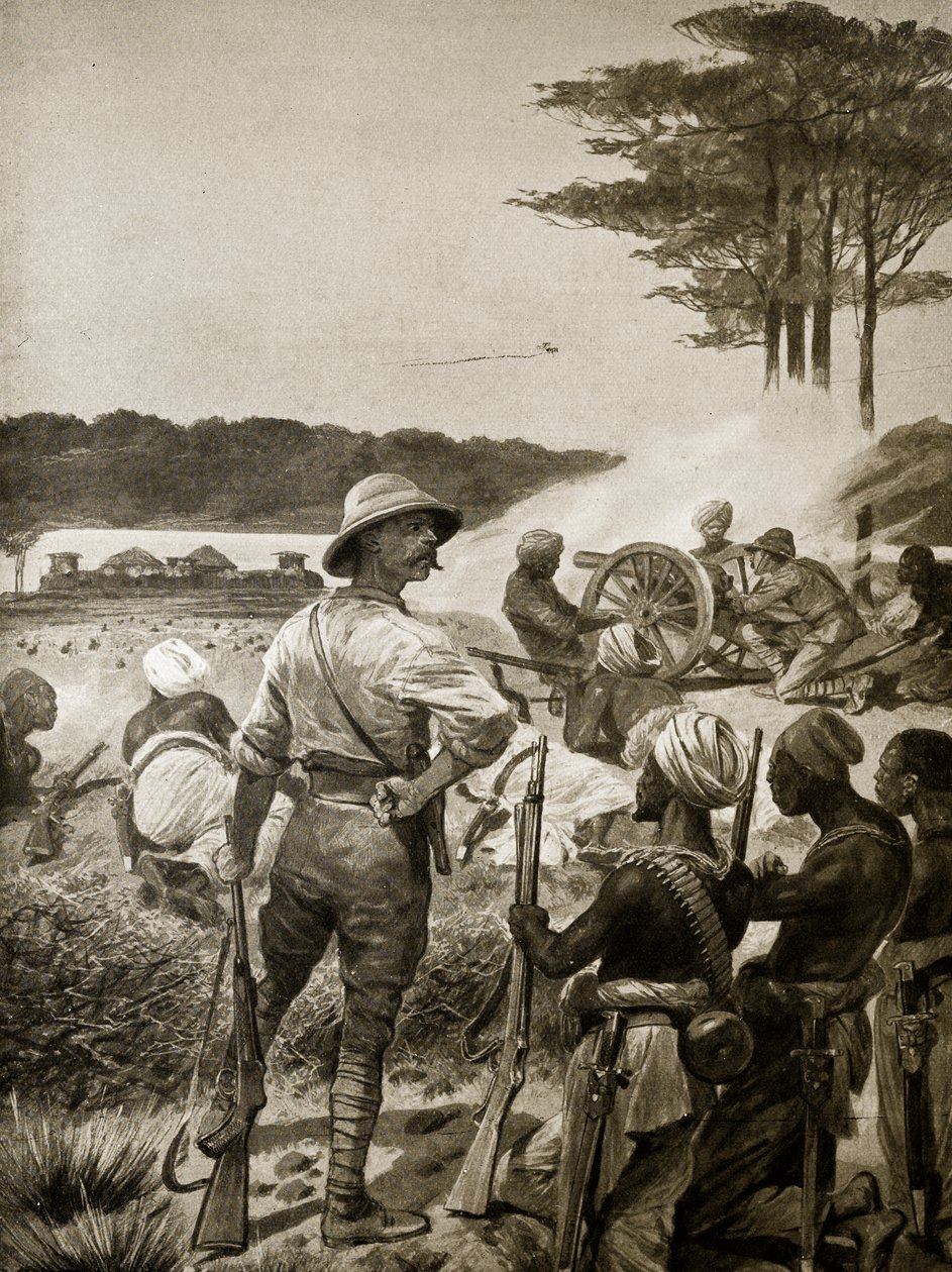 Os britânicos em Zanzibar de Richard Caton Woodville junior