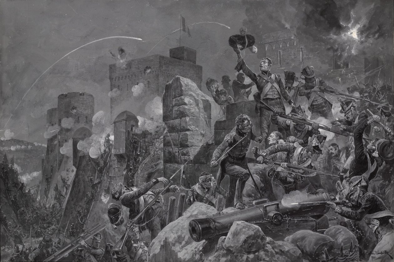 O próprio diabo, 1812, 1908 de Richard Caton Woodville junior