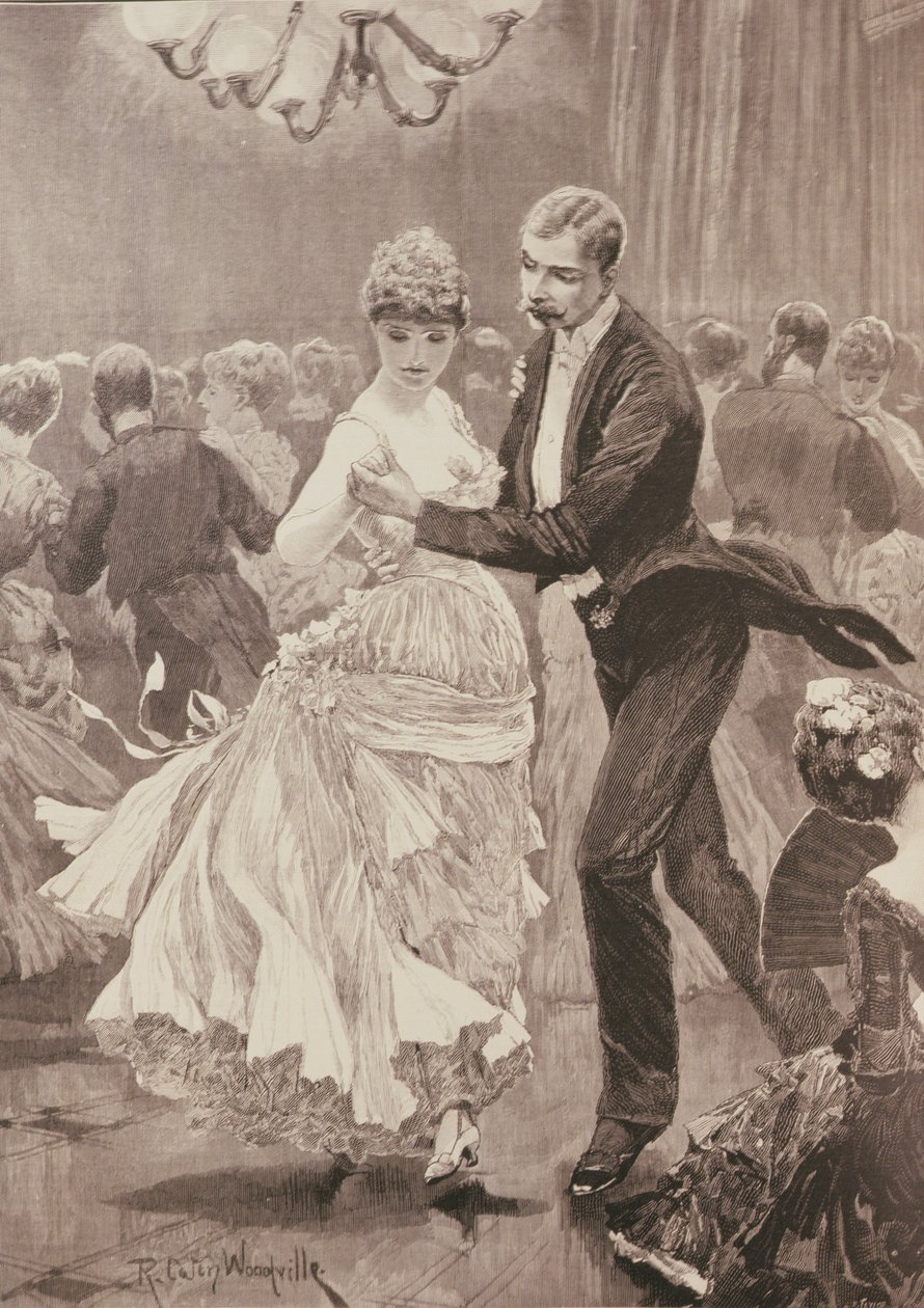 The Squire&39;s Ball, de &39;The Illustrated London News&39;, 3 de junho de 1886 de Richard Caton Woodville junior