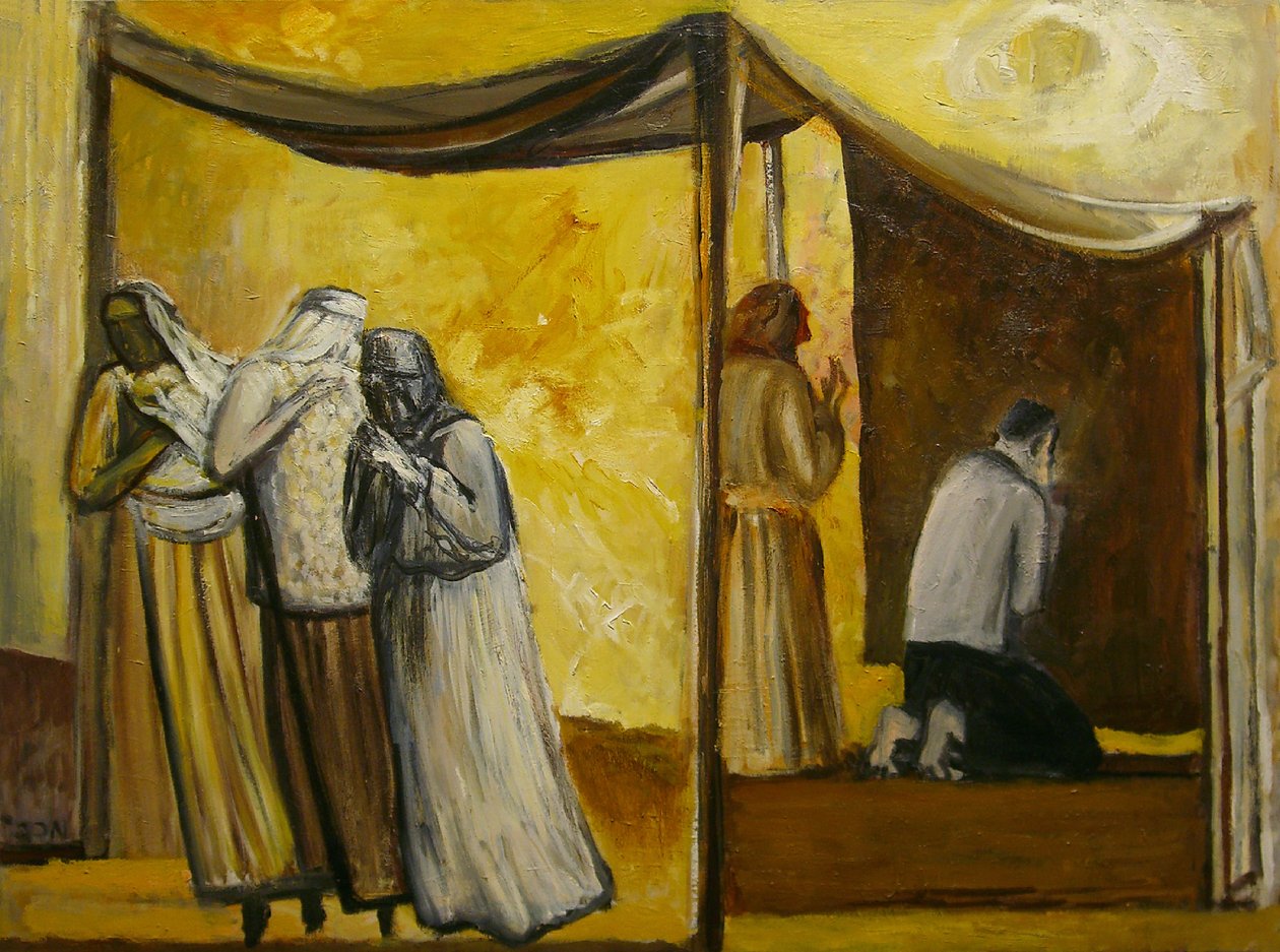 Abraão Orando de Richard Contemporary Artist Mcbee