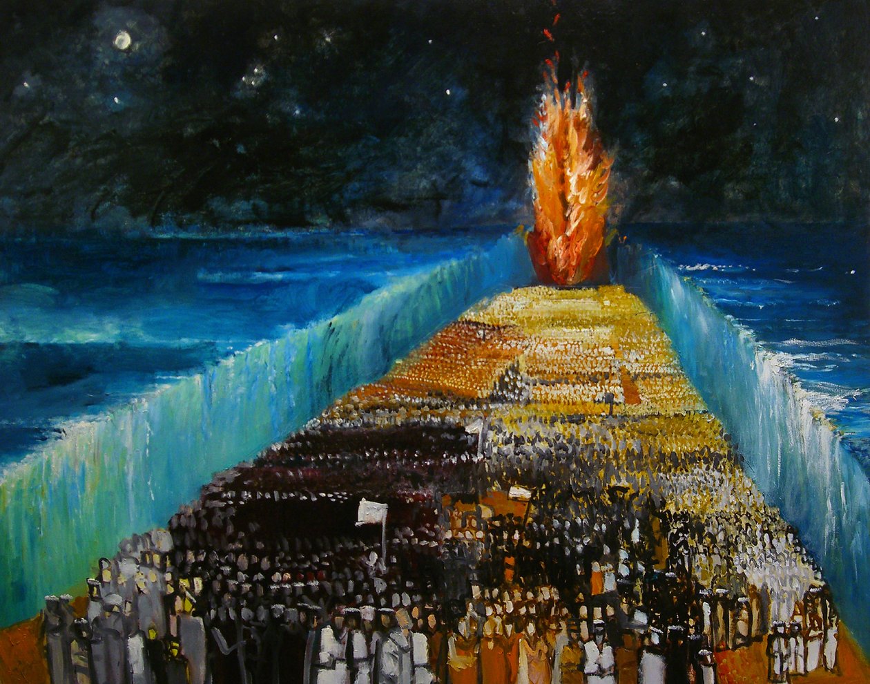 Êxodo, 1999 de Richard Contemporary Artist Mcbee