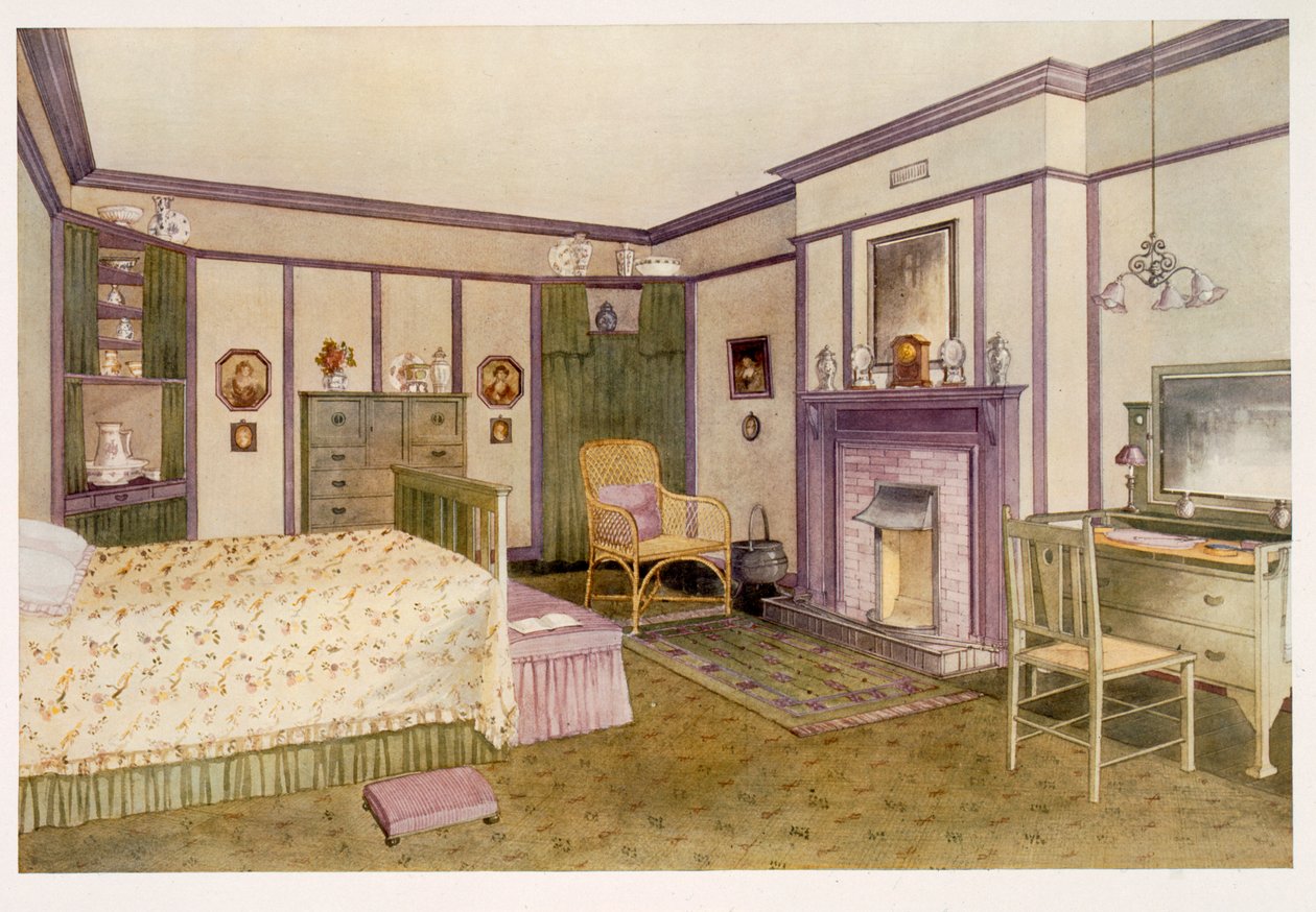 Quarto verde e malva de Richard Goulburn Lovell