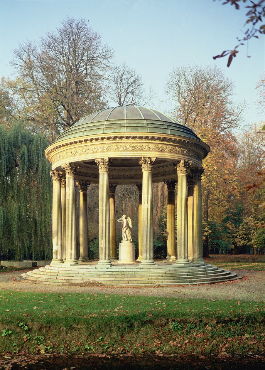 O Templo do Amor no Parc du Petit Trianon, 1777-78 de Richard Mique