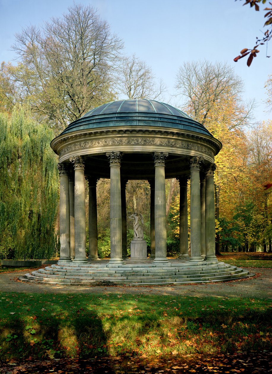 O Templo do Amor no Parc du Petit Trianon, 1777-78 de Richard Mique