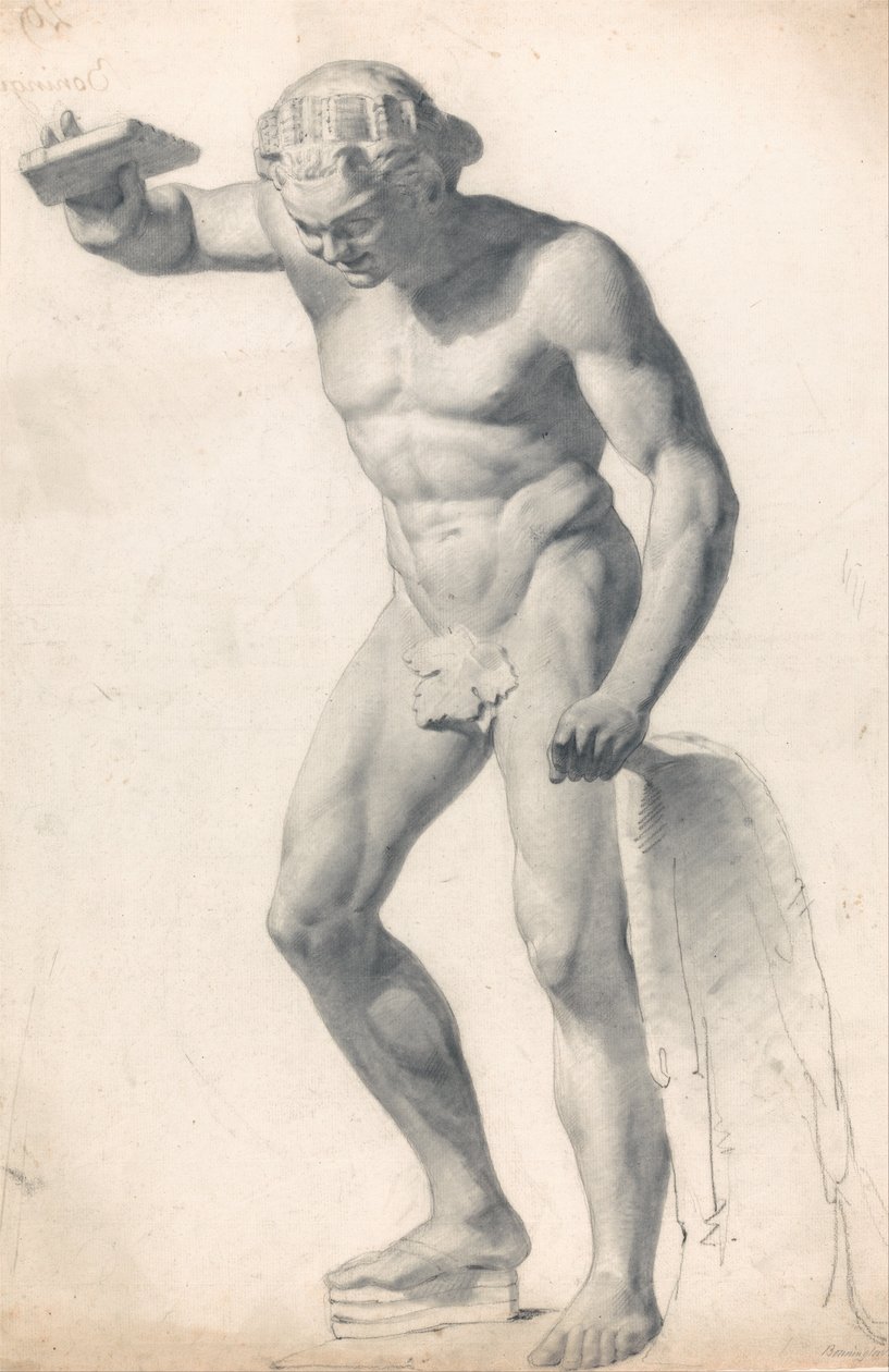Um fauno com tubulações de Richard Parkes Bonington
