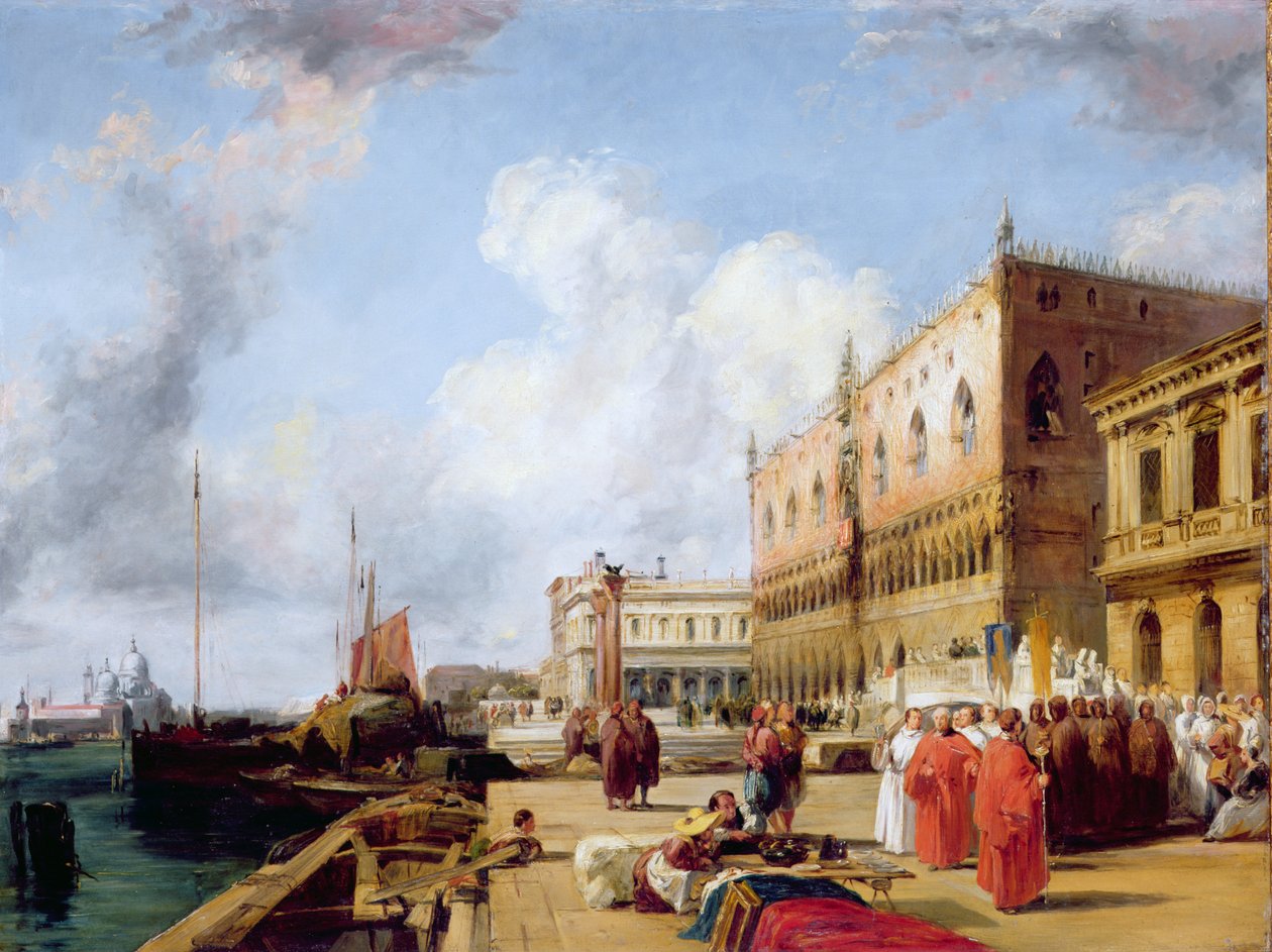 Palácio do Doge de Richard Parkes Bonington