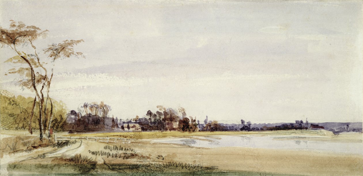 Os Salinieres por Trouville, 1826 de Richard Parkes Bonington