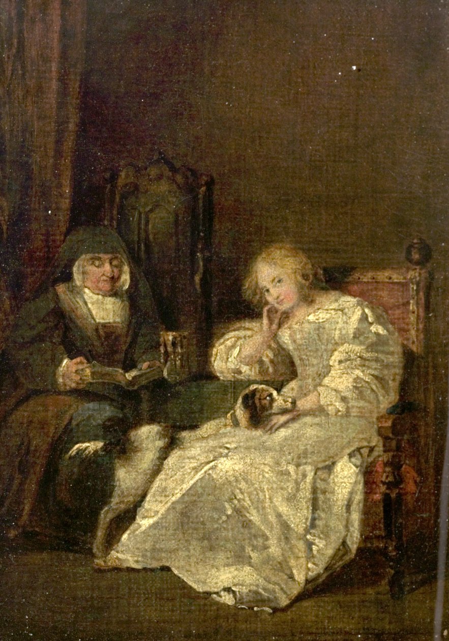 Meditação de Richard Parkes Bonington
