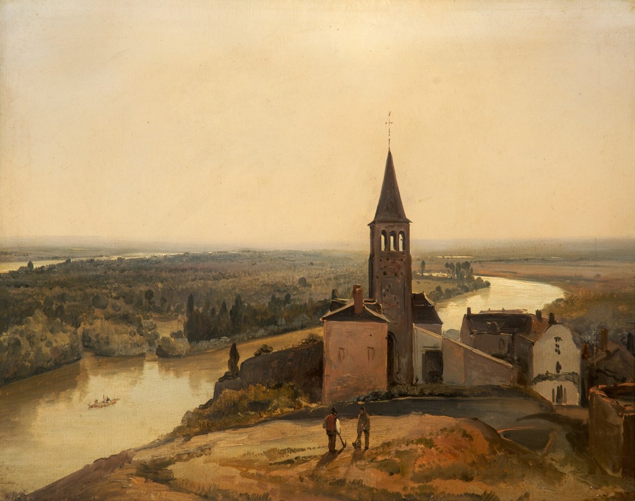 Perto de Rouen, 1817-28 de Richard Parkes Bonington