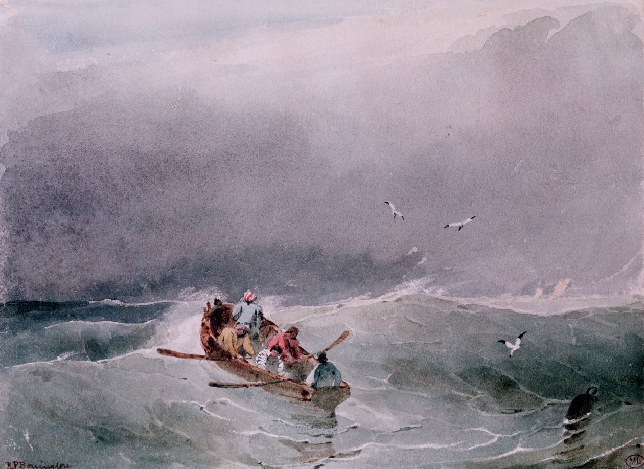 Seascape de Richard Parkes Bonington