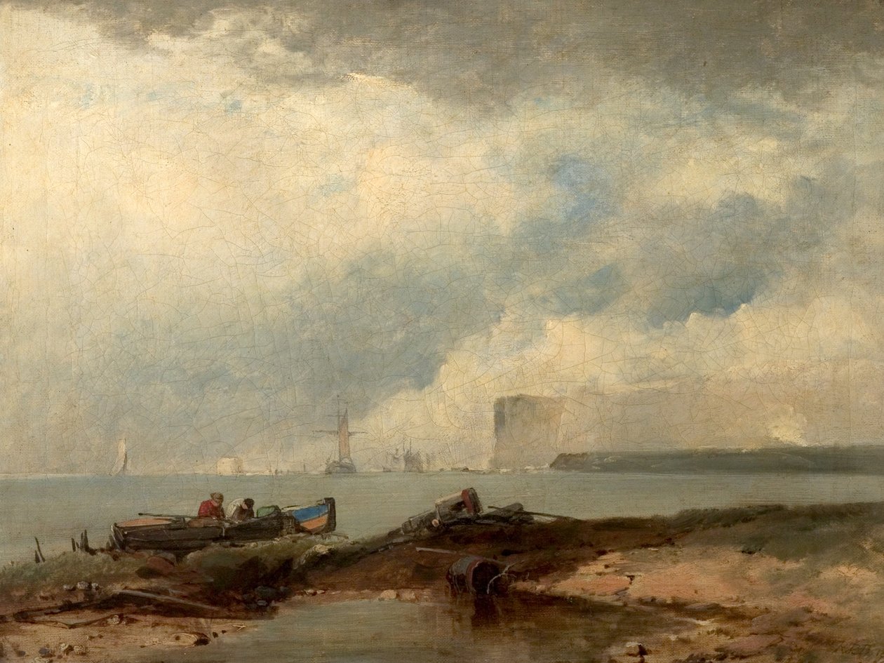 Cena da Costa, 1826 de Richard Parkes manner of Bonington