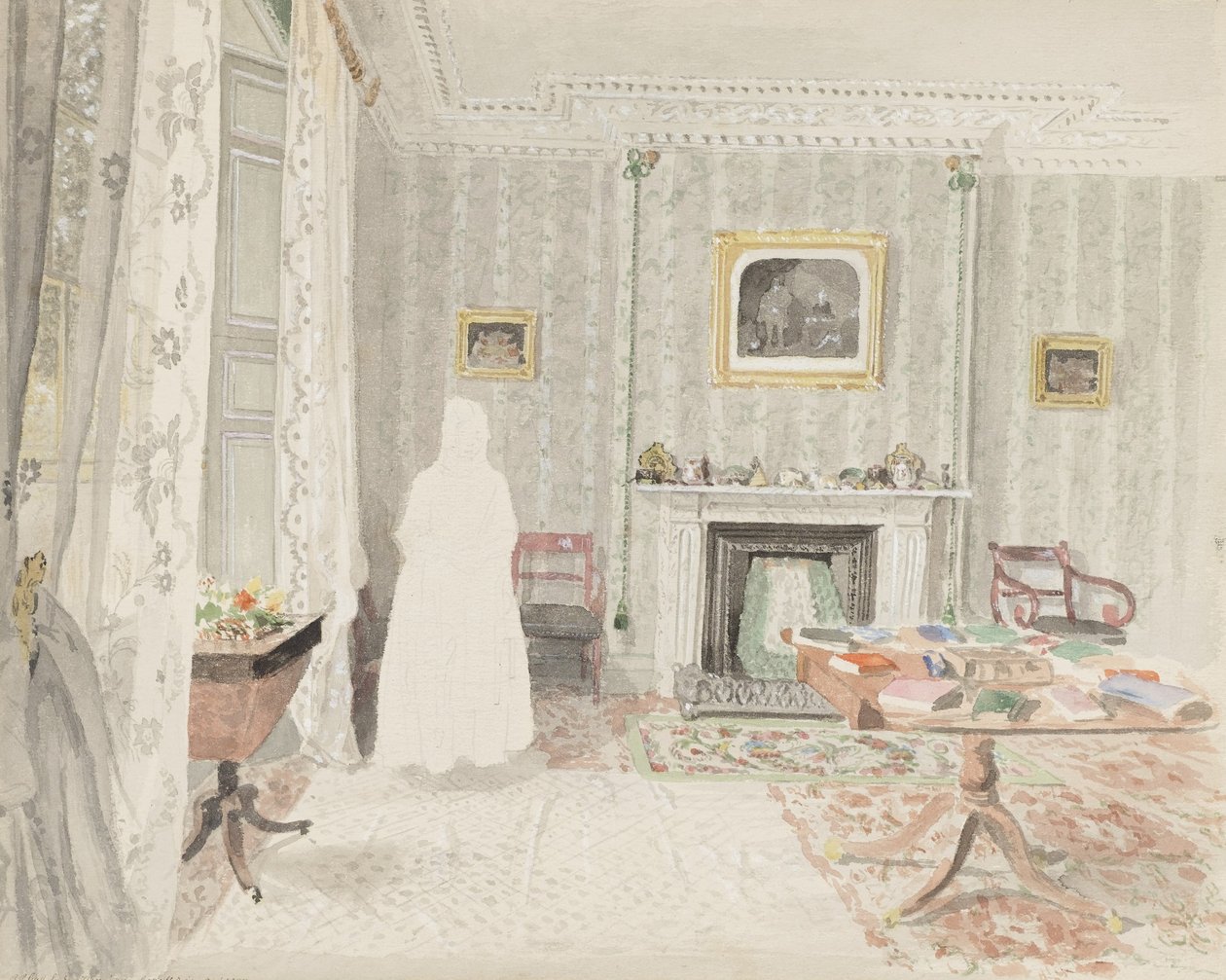 Sala de estar, 7 Owens Row, Islington de Richard Parminter Cuff