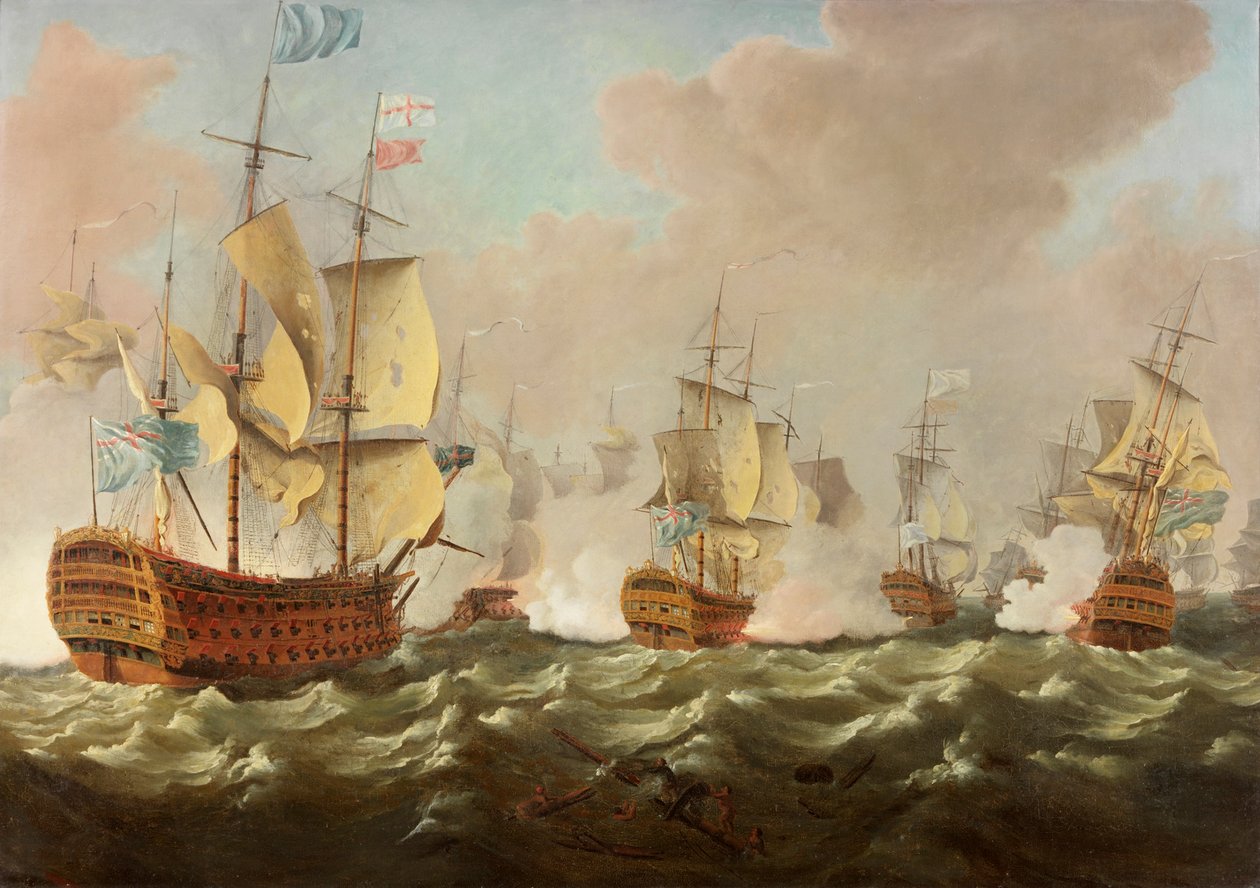 Um engajamento naval de Richard Paton