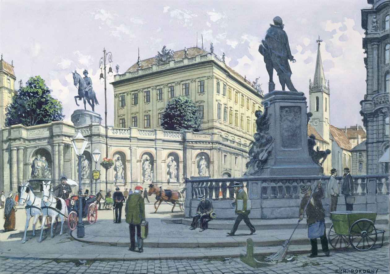 A, Albertina, viena de Richard Pokorny