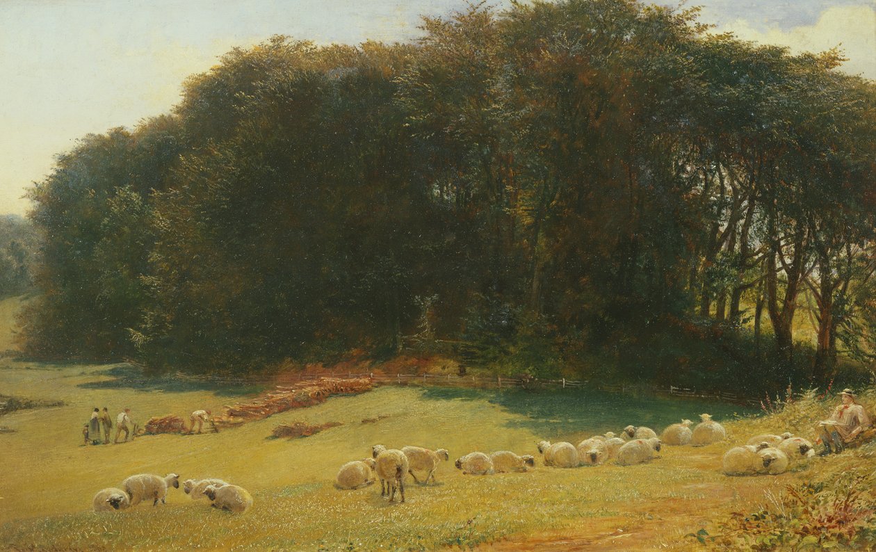 Doce verão, 1869 de Richard Redgrave