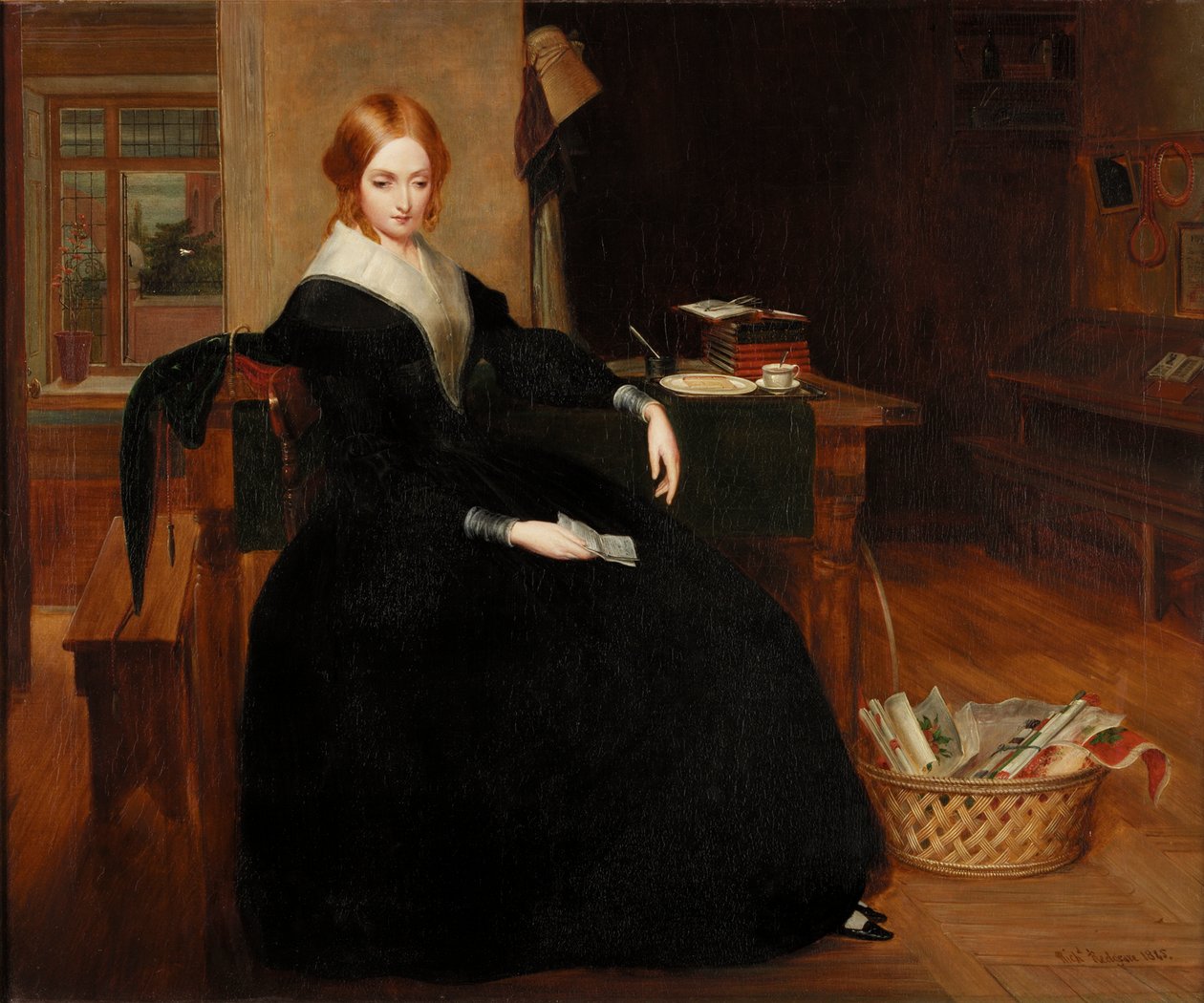 O professor pobre, 1845 de Richard Redgrave