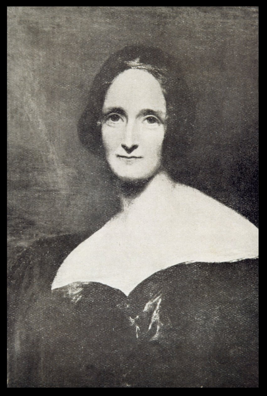 Mary Wollstonecraft Shelley (1797-1851) de Richard Rothwell