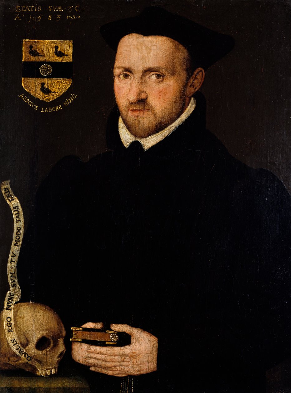 Retrato de Ralph Lumley, 1583 de Richard Stevens