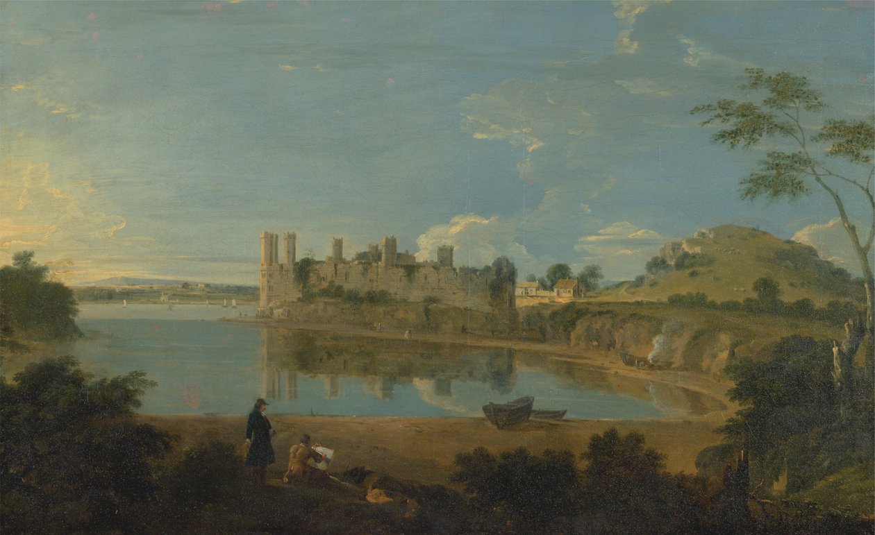 Castelo de Caernarvon de Richard Wilson