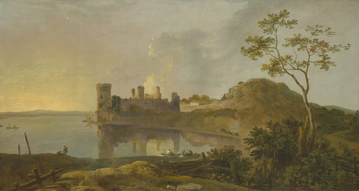 Noite de Verão (Castelo de Caernarvon) de Richard Wilson