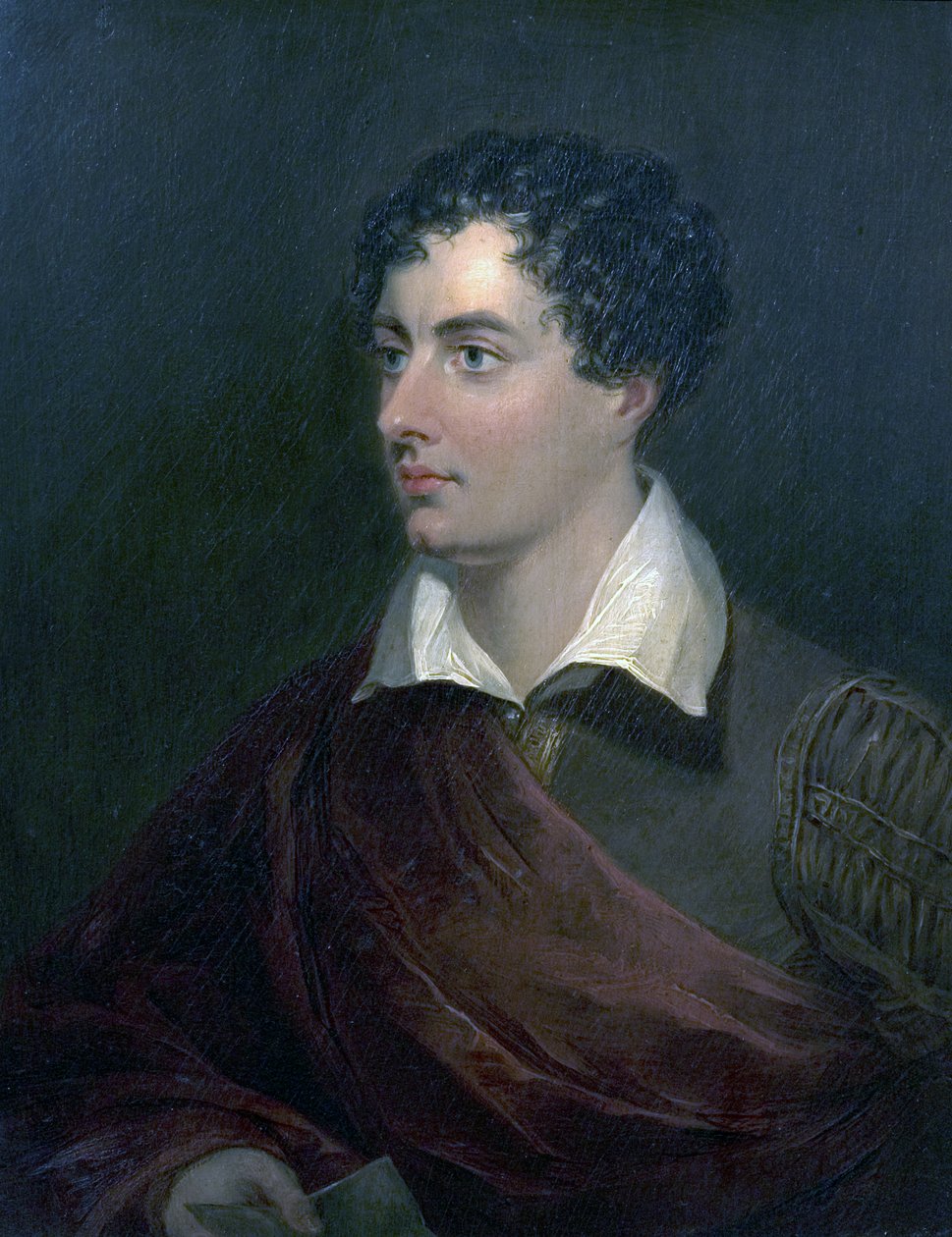6º Lord Byron, c.1825 de Richard attr. to Westall