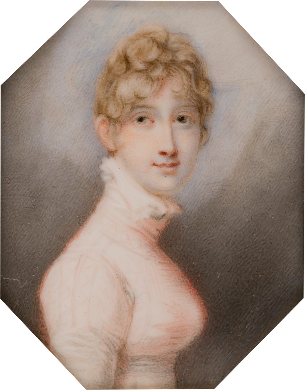 Retrato de Henrietta Anna Maria Charlette Bridgeman Simpson, mais tarde Sra. Charles Pelham, Condessa de Yarborough (d. 1813), c.1762-1813 (óleo sobre tela) de Richard (after) Cosway