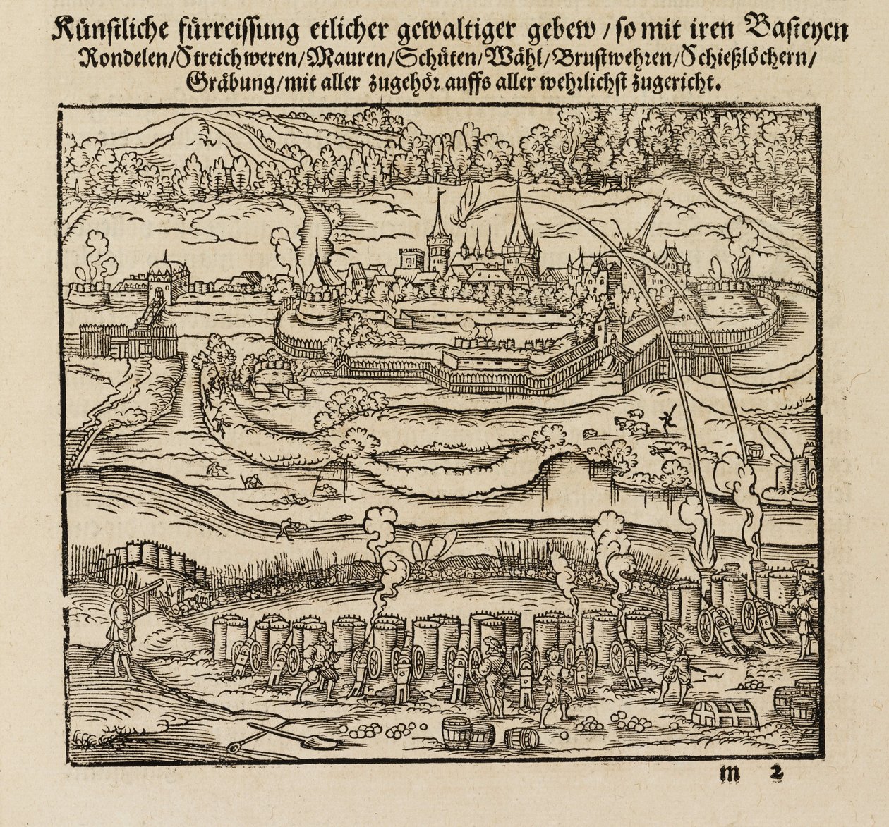 Atacar uma cidade fortificada com canhões de John Pardon