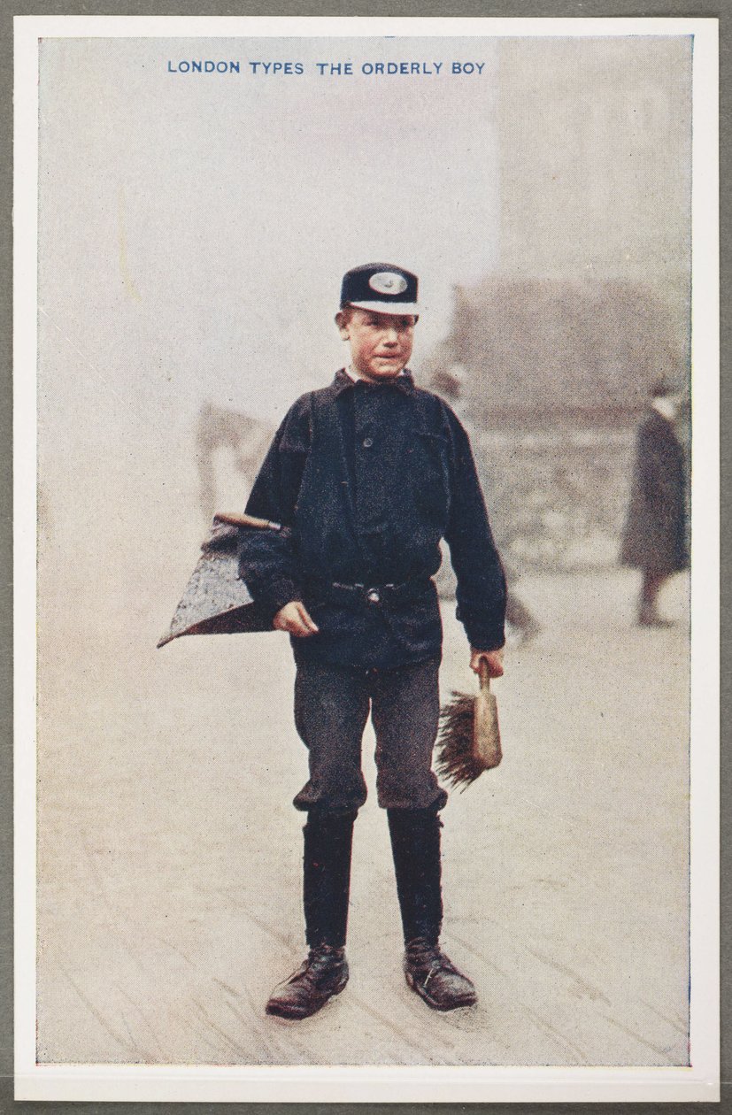 Tipos de Londres: The Orderly Boy', c 1914 Reprodução de uma fotografia ...