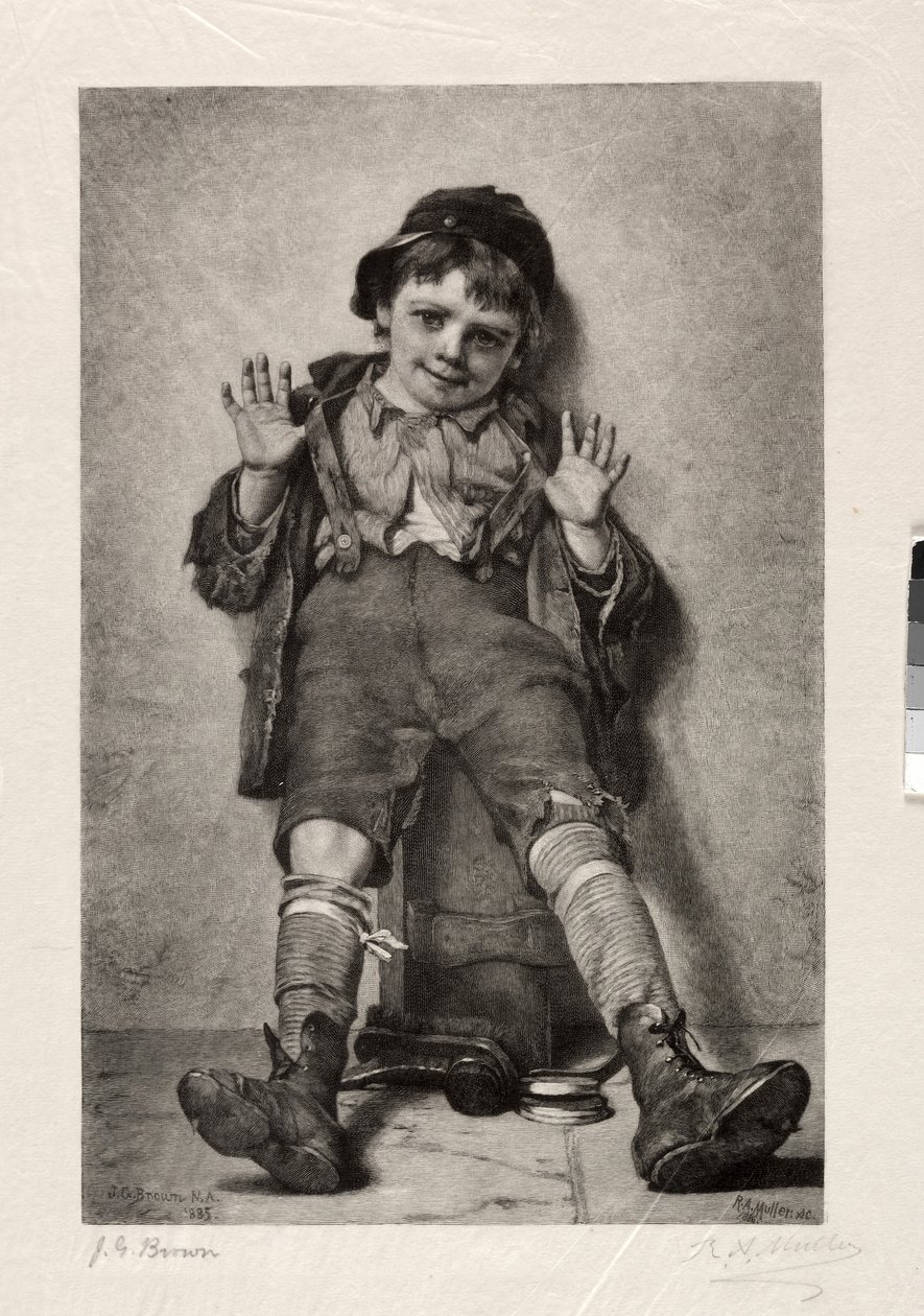 Estou Perfeitamente Feliz, 1886. de Richard Alexander Muller