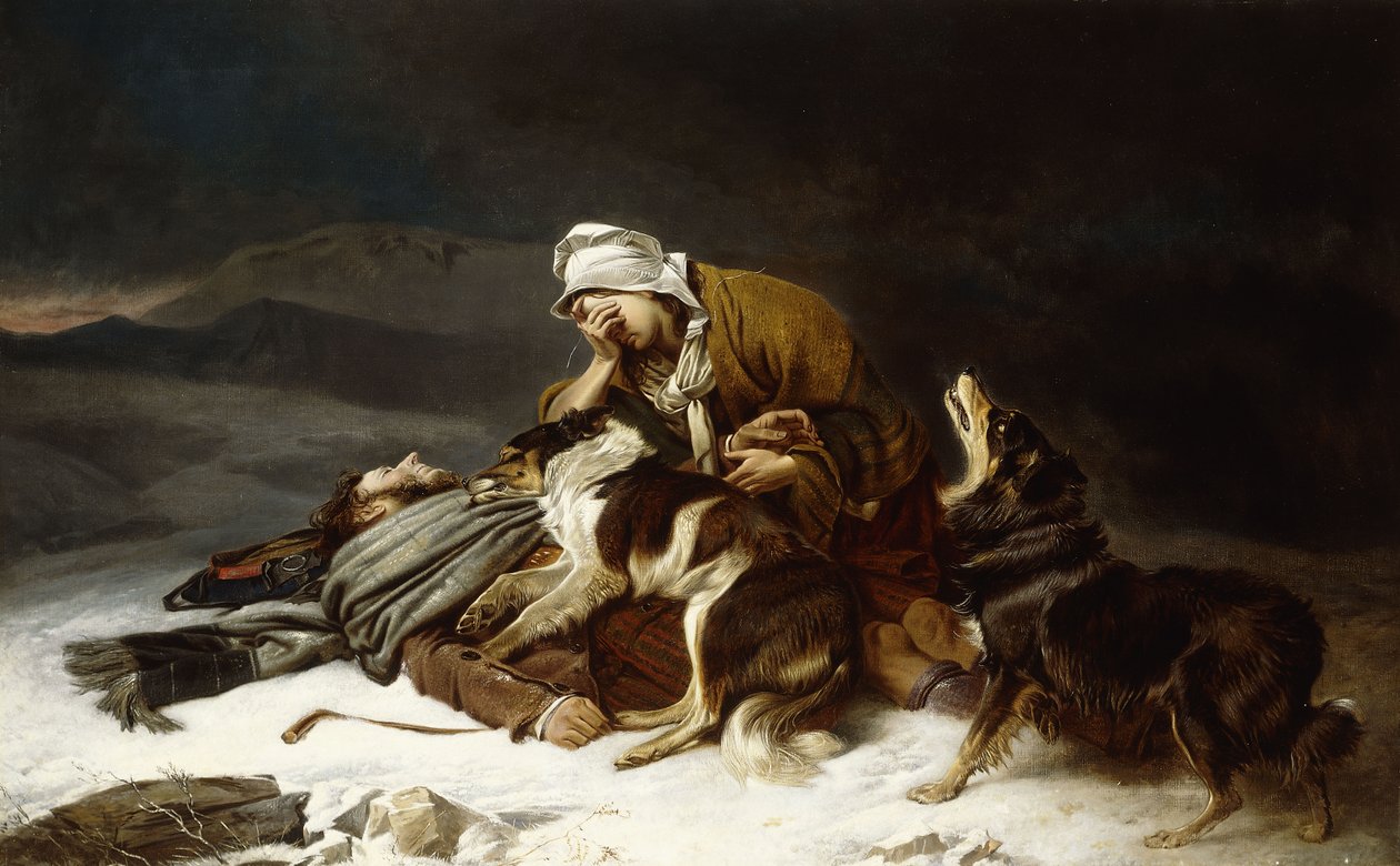 Perdido na tempestade, de Richard Ansdell