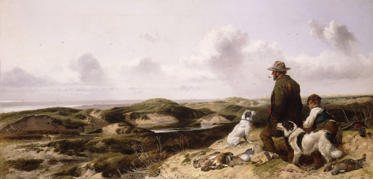 Lytham Sandhills, 1864 de Richard Ansdell