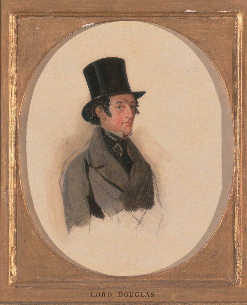 Estudos para os retratos de Lord Eglinton, Lord Douglas e Lord Stradbroke em "The Waterloo Cup Coursing Meeting" (na Walker Art Gallery), 1840 de Richard Ansdell