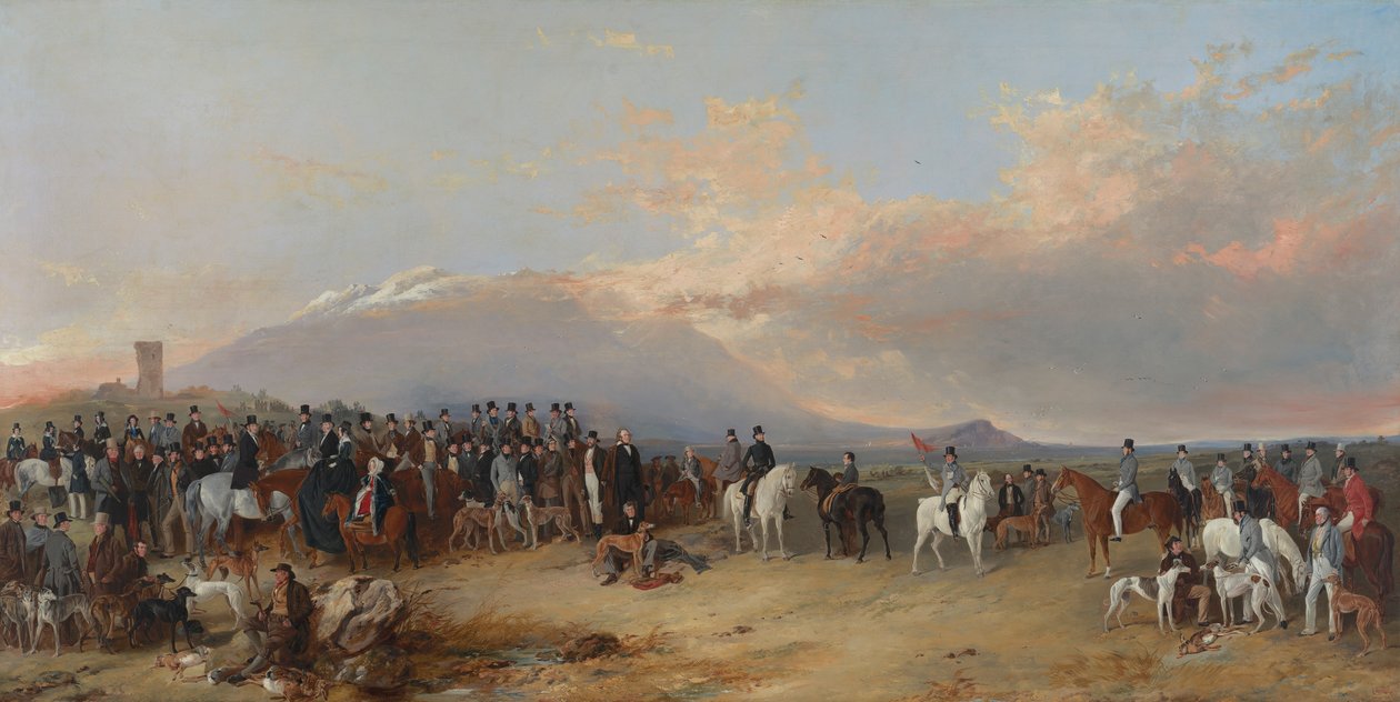 O Encontro de Coursing Caledonian de Richard Ansdell