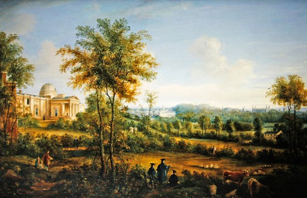 Cambridge do Observatório (óleo sobre painel) de Richard Bankes Harraden
