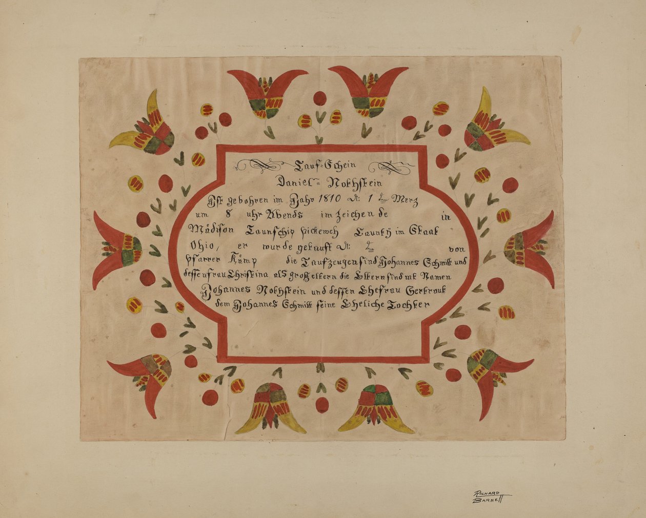 Fratura de Richard Barnett