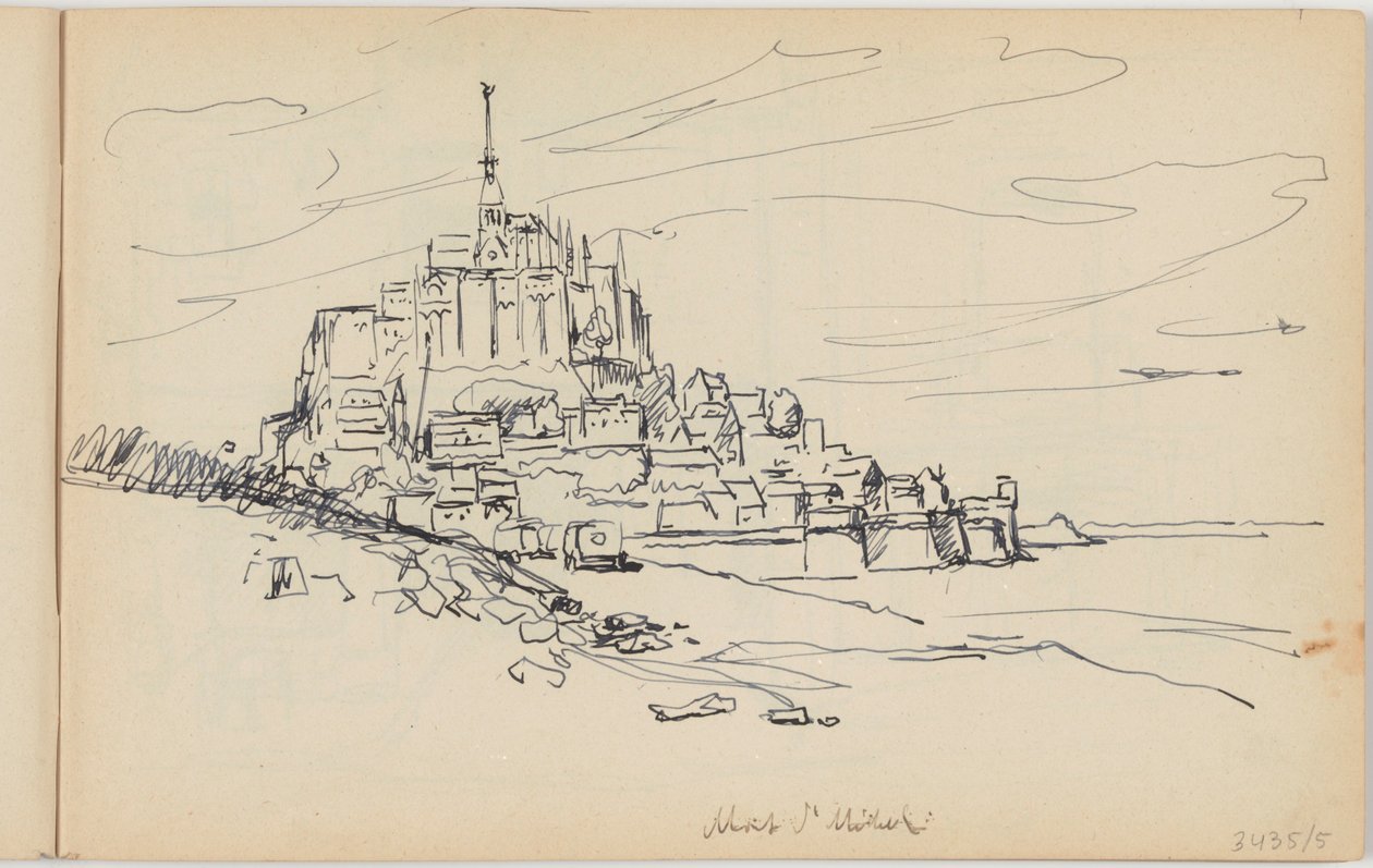 Mont-Saint-Michel de Richard Baseleer