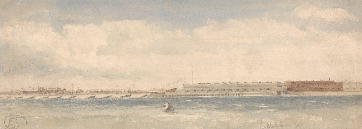 Edifício Block House Fort, Gosport, Hampshire de Richard Beavis