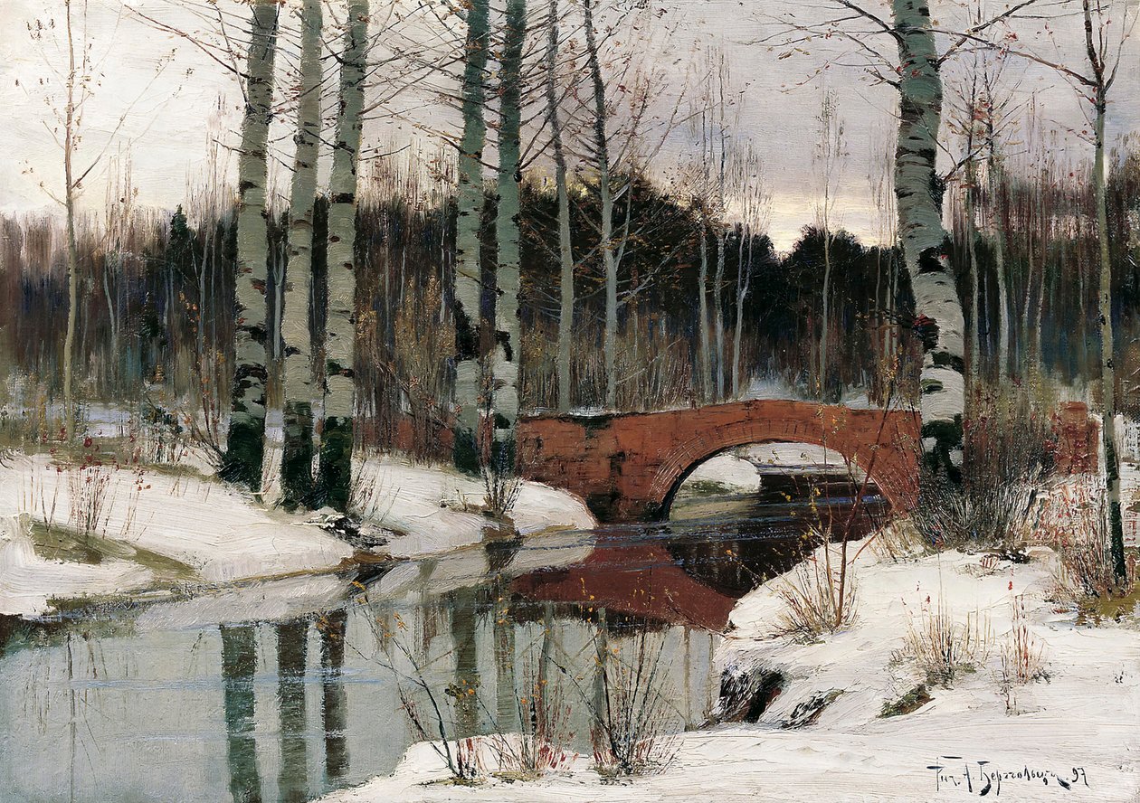 Thaw in Gatchina