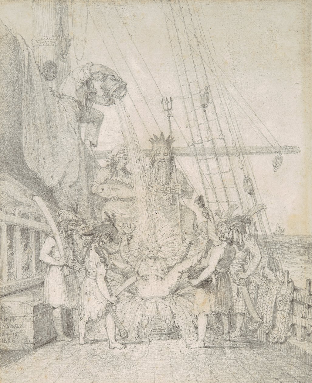 Crossing the Tropic, 15 de Outubro de 1826 de Richard Bridgens