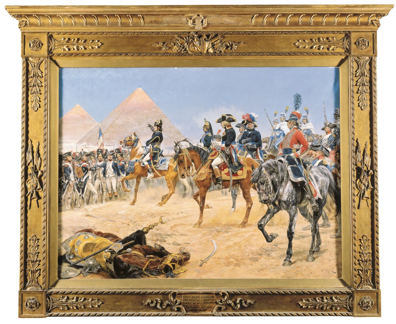 Bonaparte no Egito em 1798,1911 de Richard Caton II Woodville