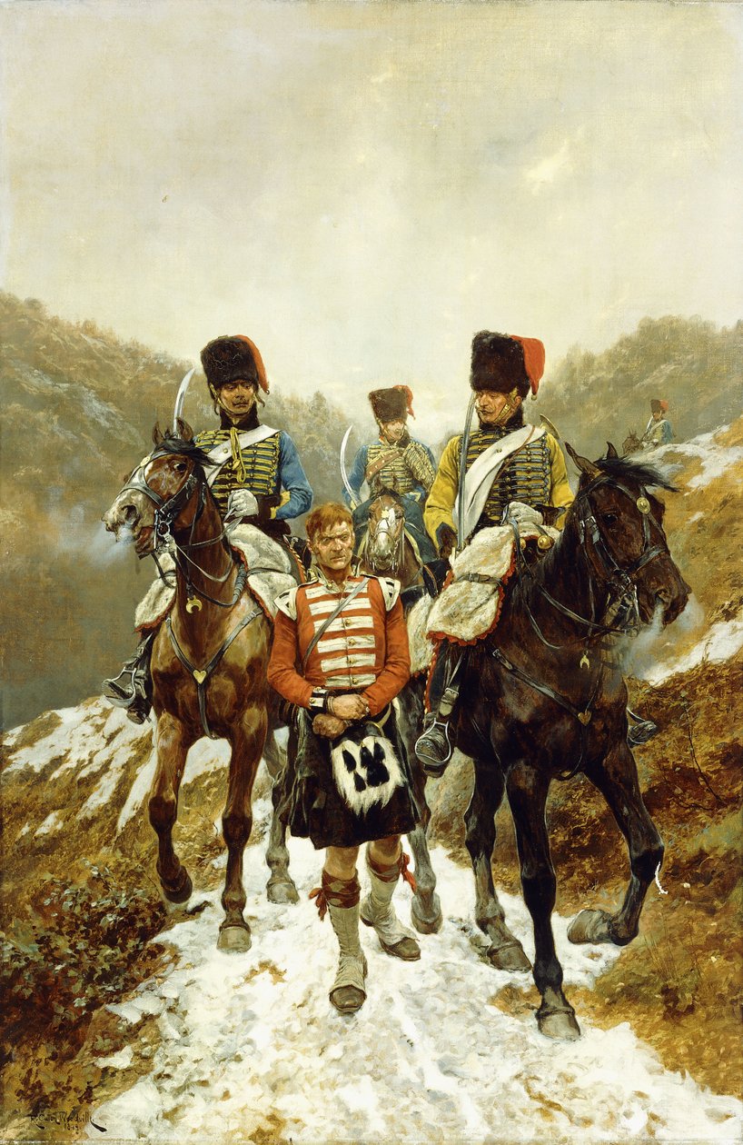 Conquistado, mas não subjugado, 1899 de Richard Caton II Woodville