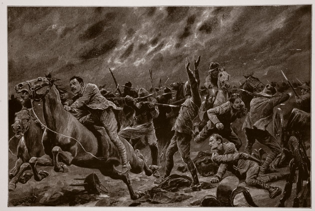 O Mishap aos vitorianos em Wilmansrust, 12 de junho de 1901 de Richard Caton Woodville junior