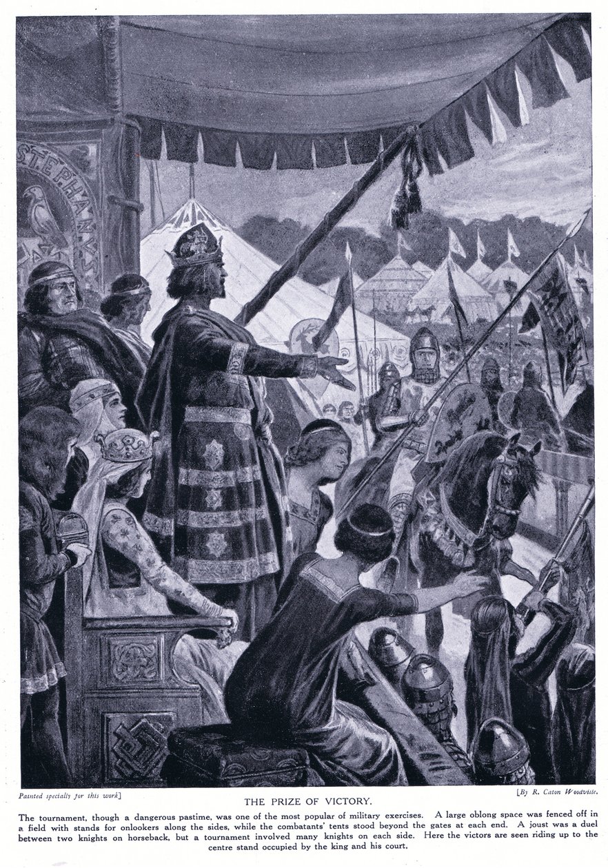 O prêmio da vitória, de 1920 de Richard Caton Woodville junior