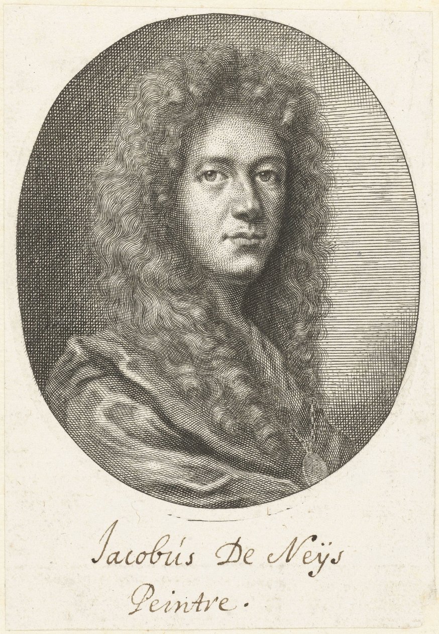 Retrato do pintor Jacob Denys de Richard Collin