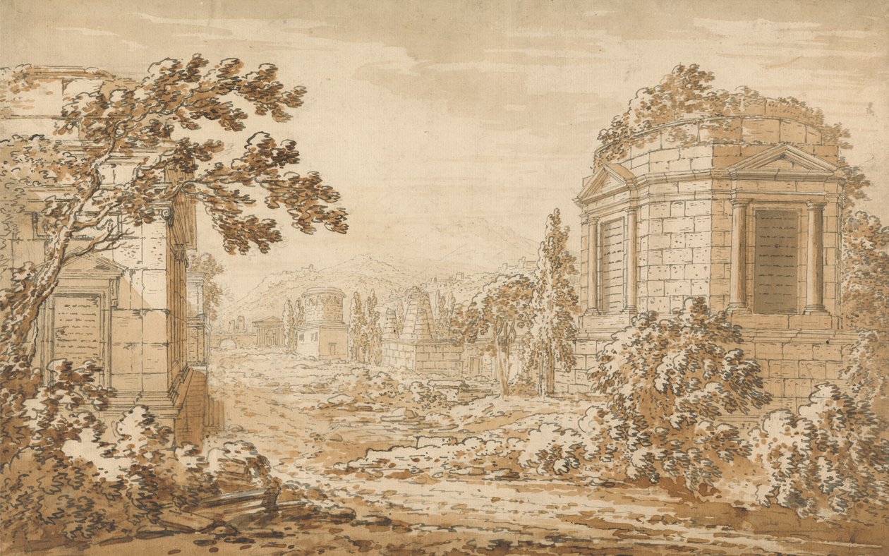 Paisagem Clássica de Richard Cooper the Younger