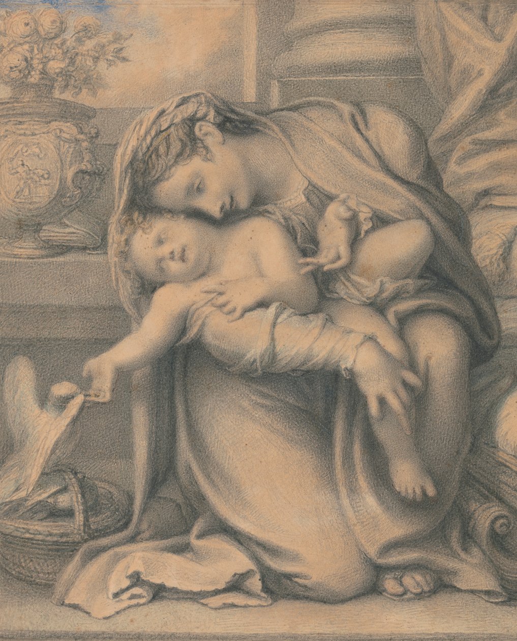 A Madonna e a Criança de Richard Cosway