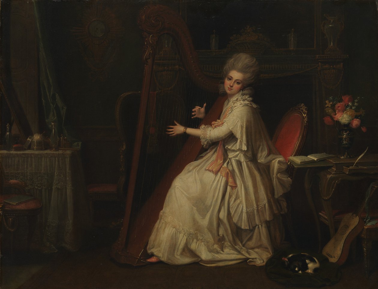 Marianne Dorothy Harland 1759-1785, mais tarde Sra. William Dalrymple. de Richard Cosway