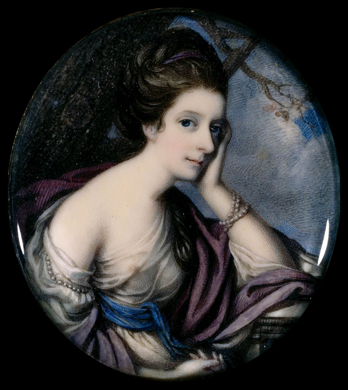 Mrs. Floyd por Richard Cosway, RA de Richard Cosway