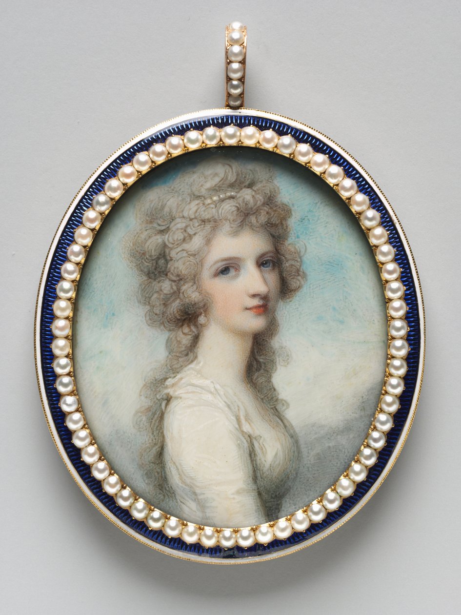 Retrato de Mary Frances (Fanny) Swinburne de Richard Cosway